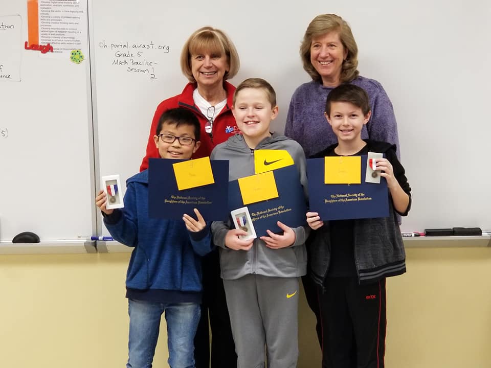 DAR essay writing contest winners